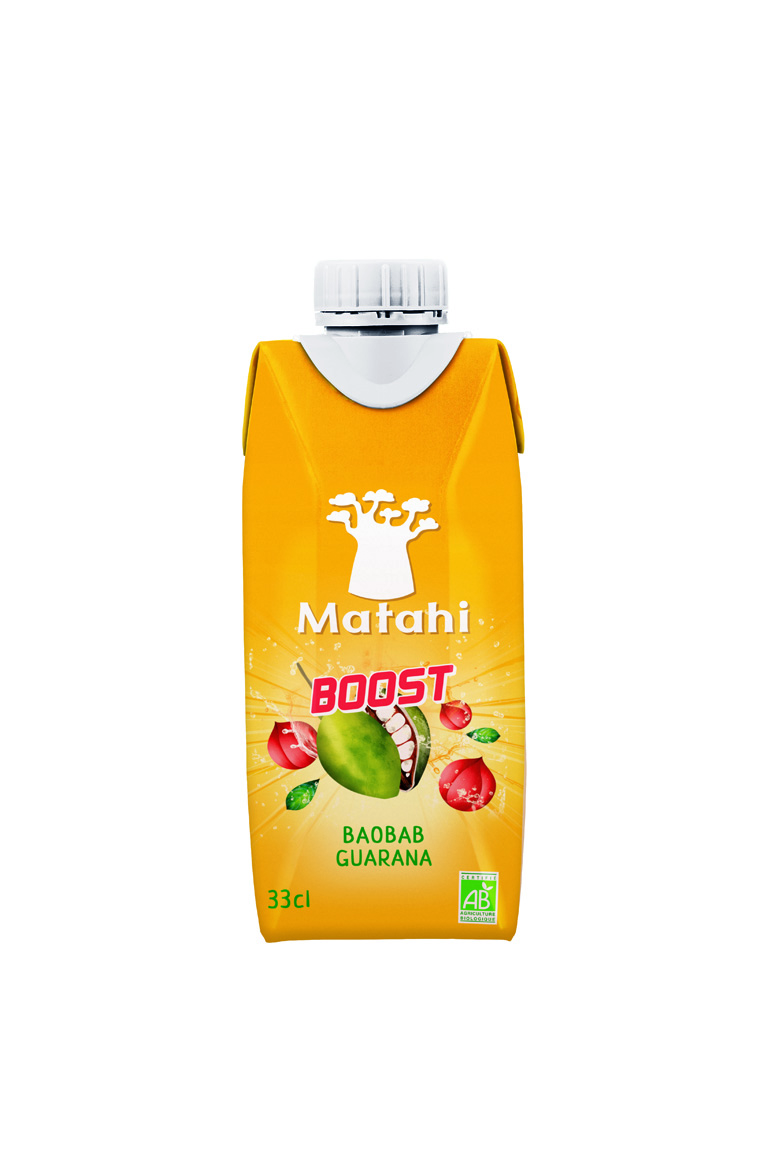 Bio Boost Baobab Drink 18x33 Cl - - MATAHI
