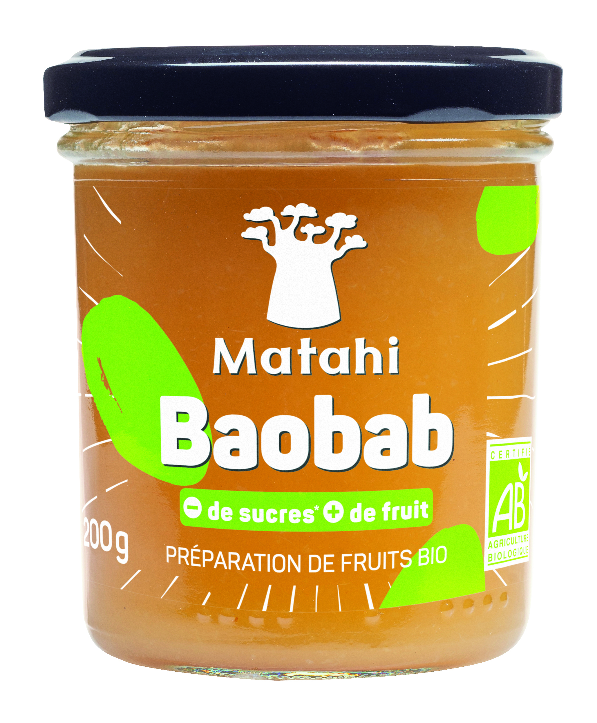 Preparato Biologico Di Frutti Di Baobab (12 X 200 G) - Matahi