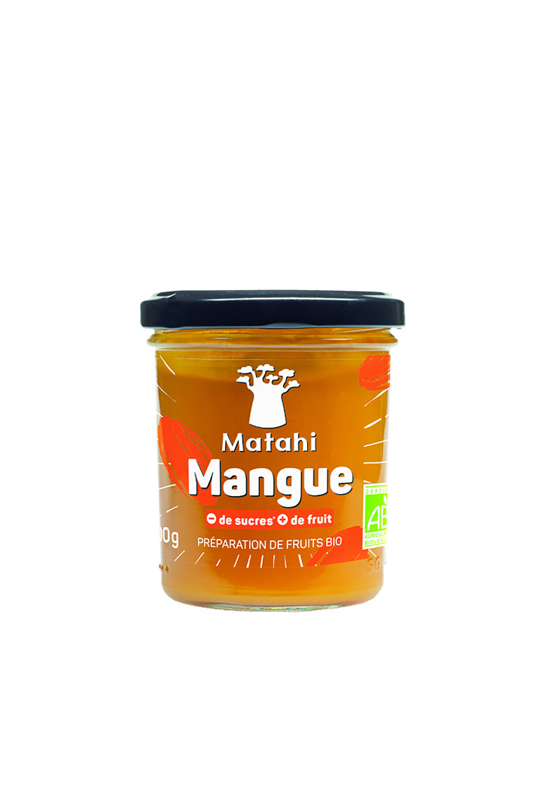 Organic Mango Fruit Preparation (12x200 G) - Matahi