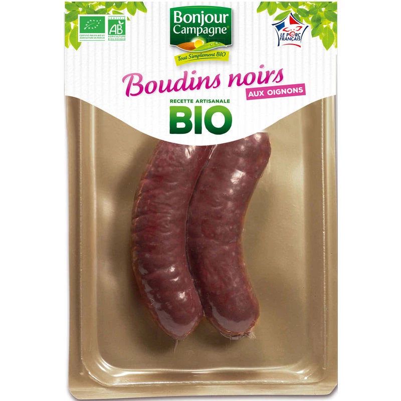 Boudins Noirs 200gx2 Bio