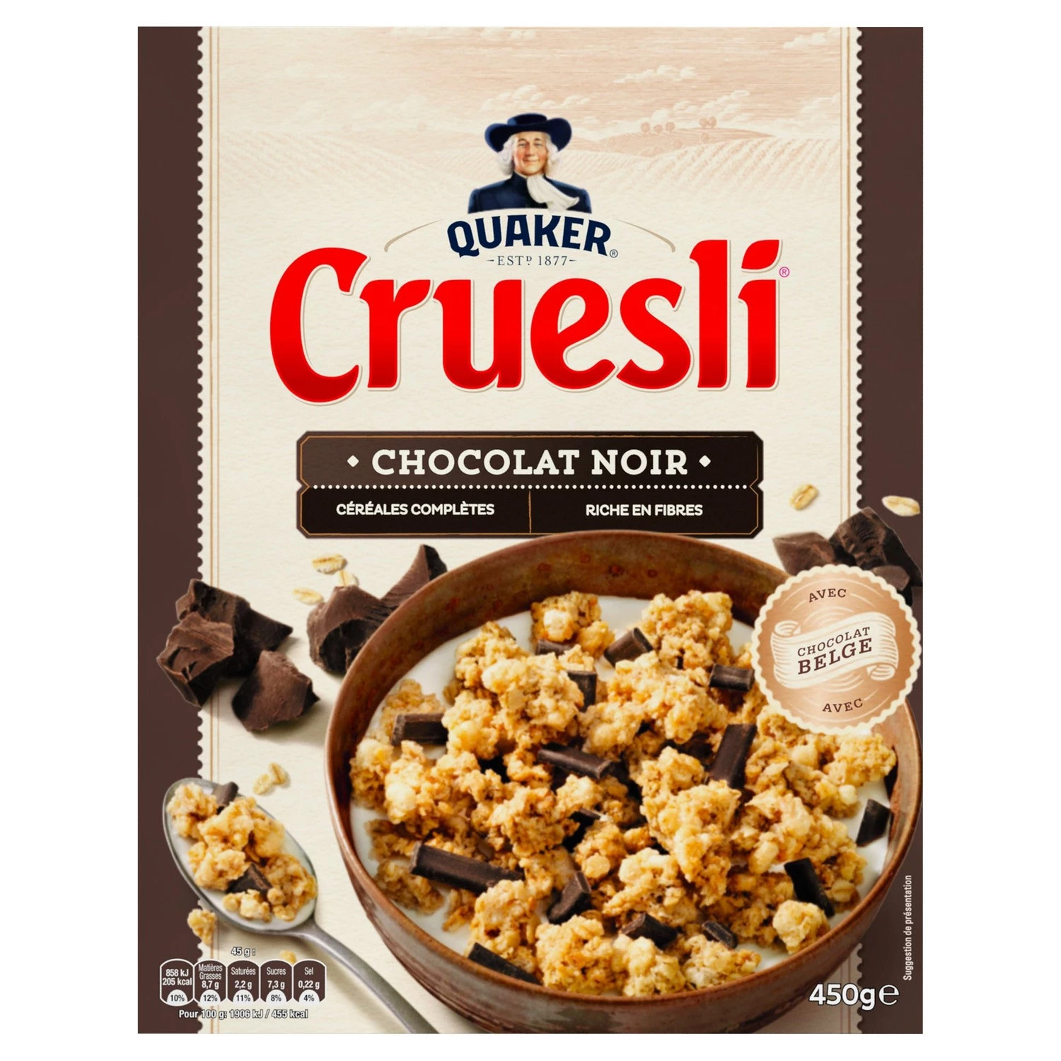 Quaker Cruesli Chocola.450g