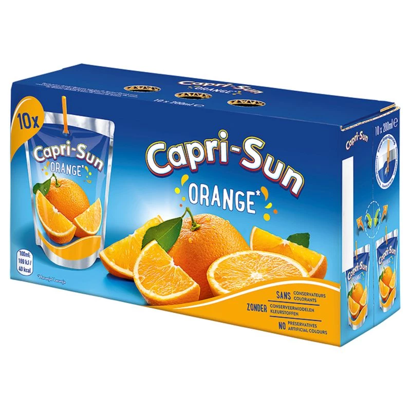 10x20cl Capri Sun Orange