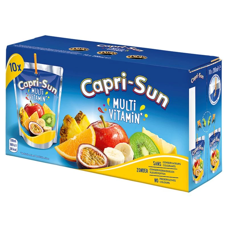 Multi-vitamin drink 10x20cl - CAPRI-SUN