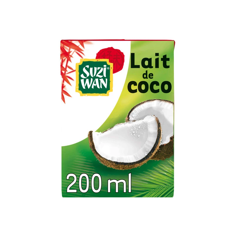Leche de coco 200ml - SUZI WAN
