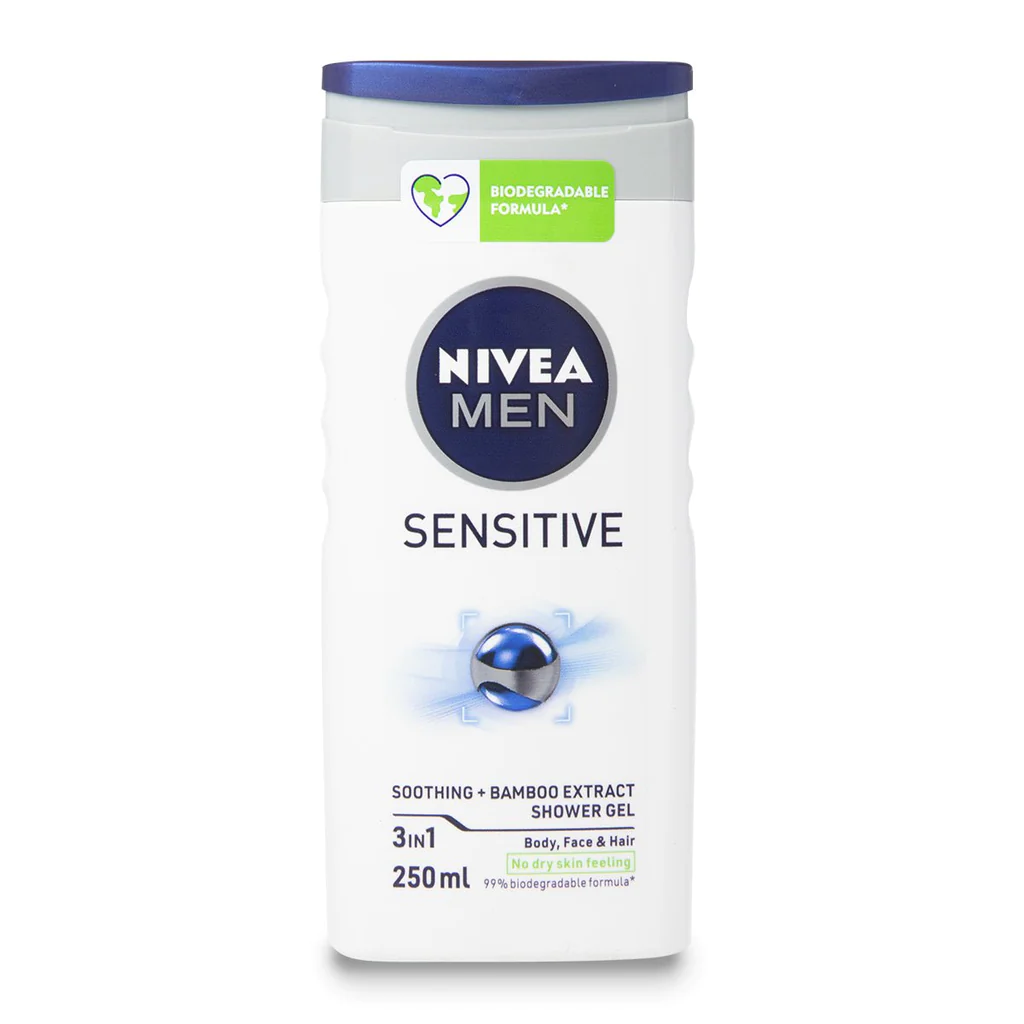 Гель для душа Sensitive 250мл - NIVEA