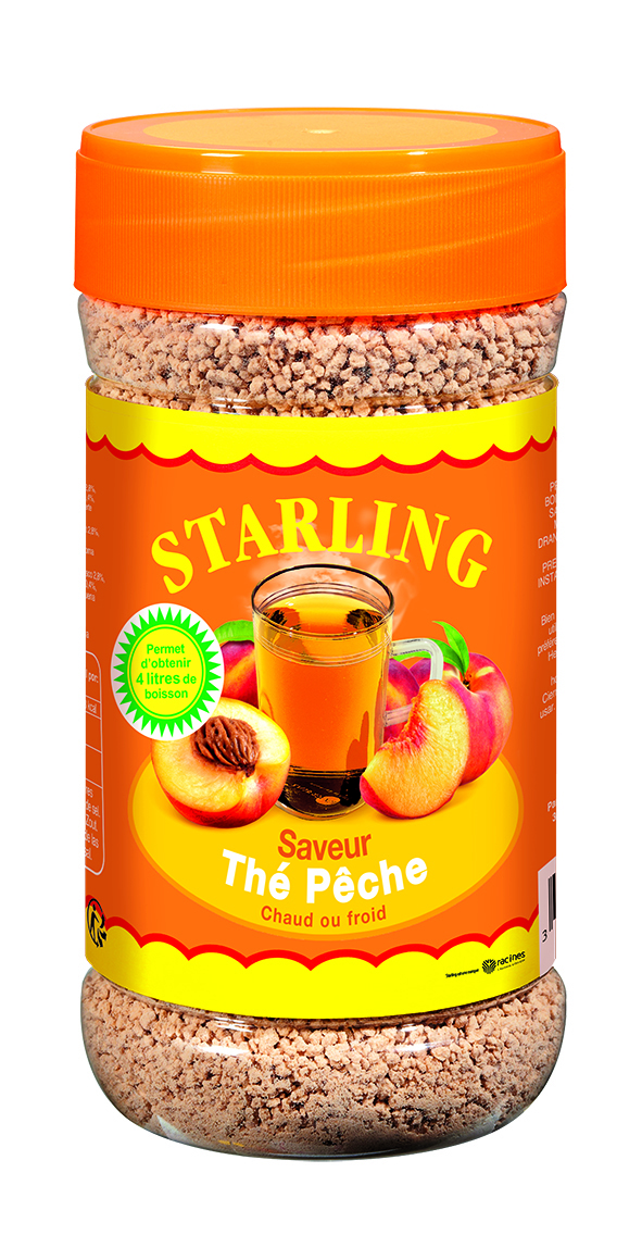 Bebida Instantânea de Chá de Pêssego (12 X 400 G) - STARLING
