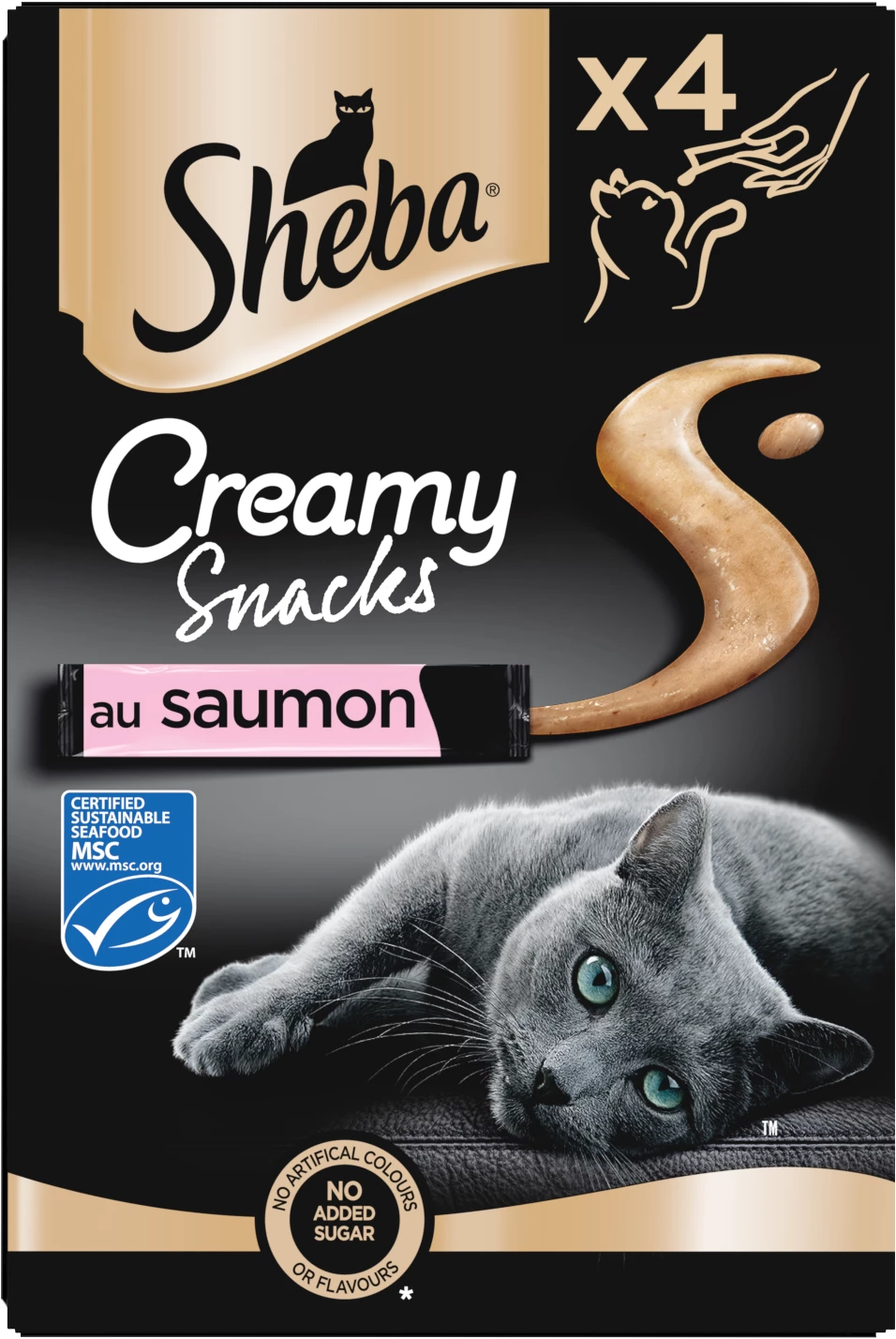 Creamy Snack Saumon 4x12g