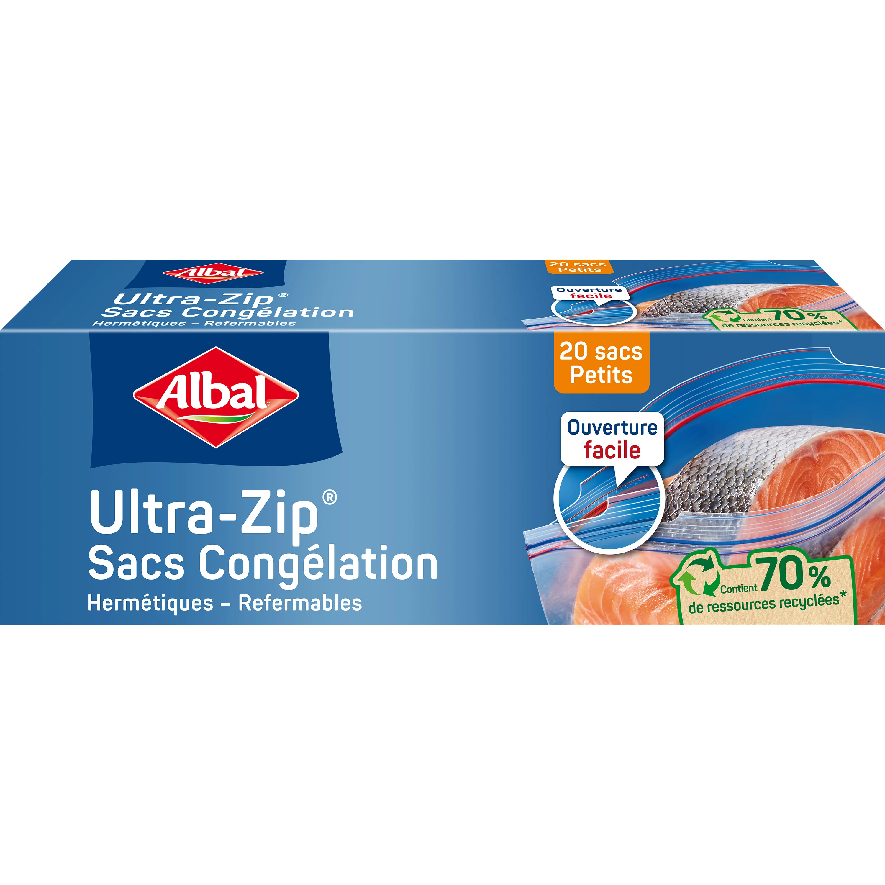 Destockage Albal - Sacs congélation - Alimentaire