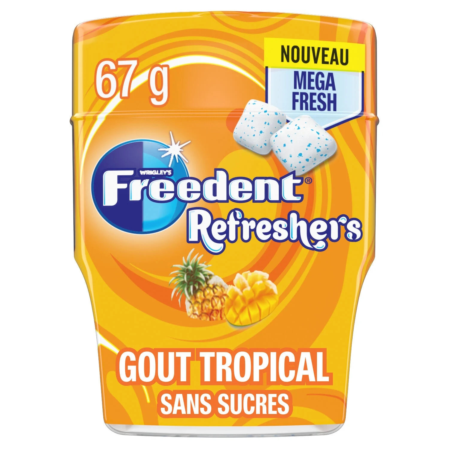 Freedent Refresh Tropic 67g