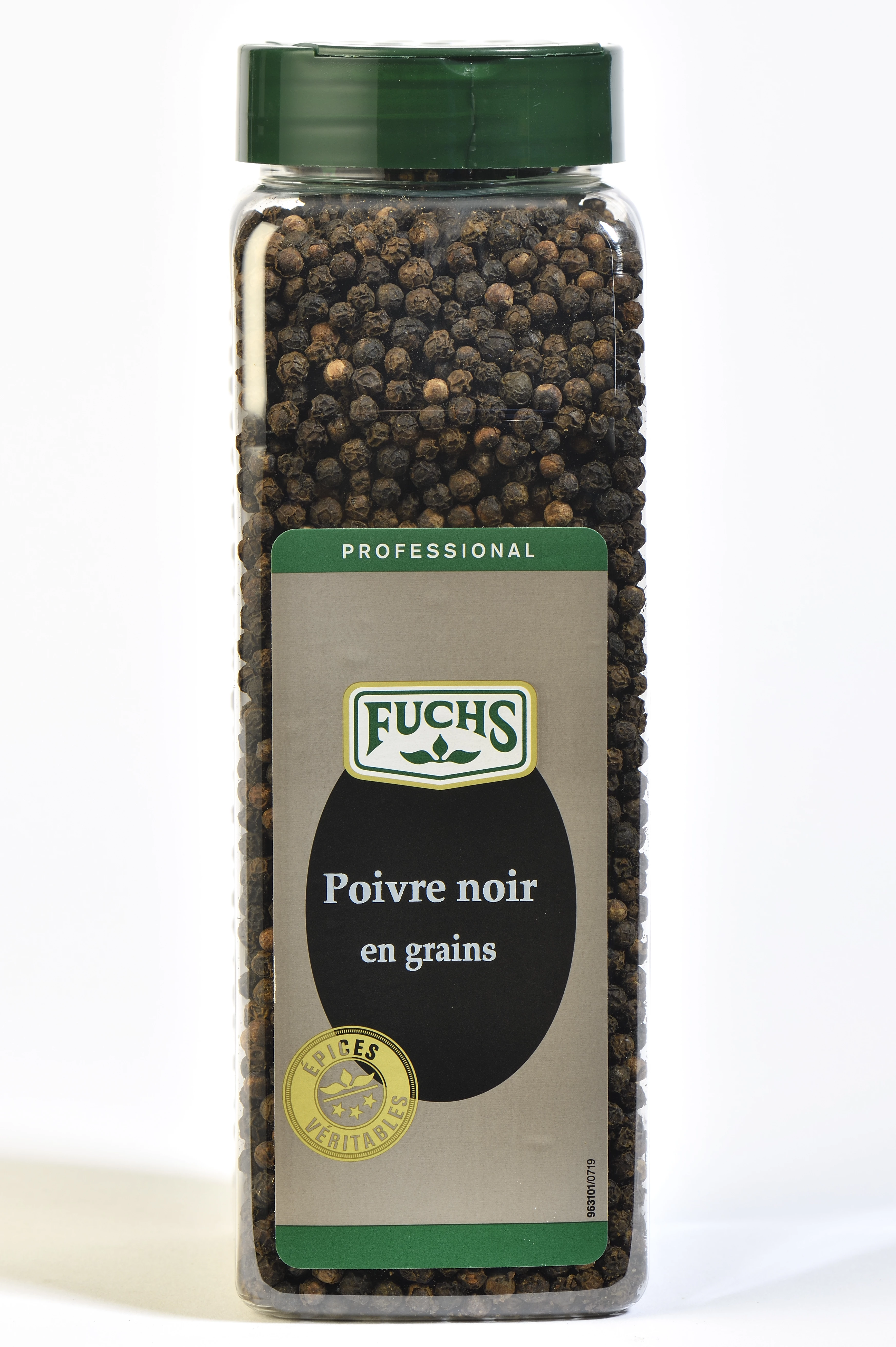 Black Pepper in Grains, 500g - FUCHS