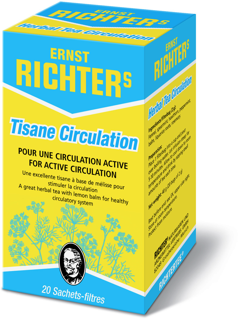 Grossiste Tisane Circulation (30 X 20 Sach) - Richter