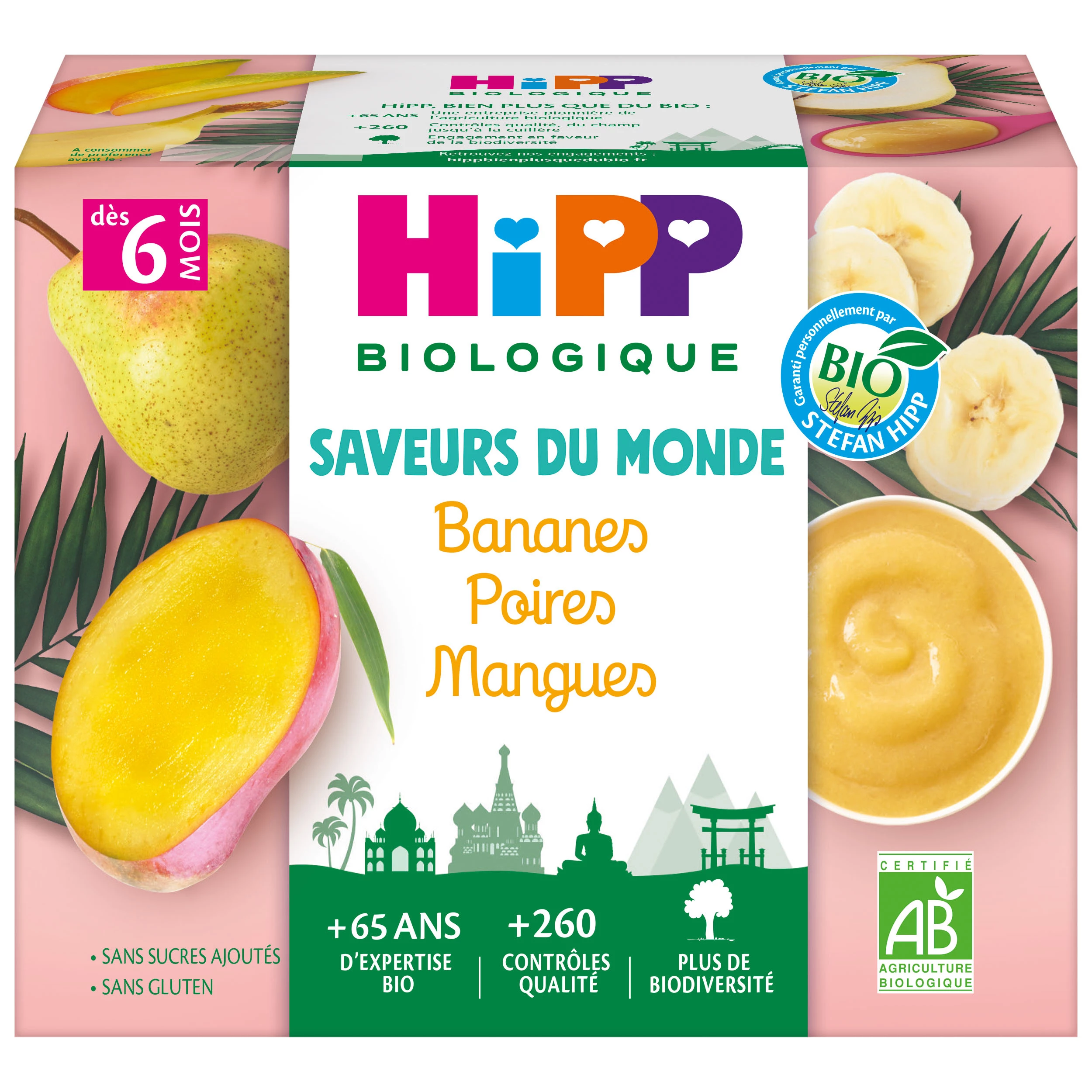 Ban Birne Mango Bio X4 100g