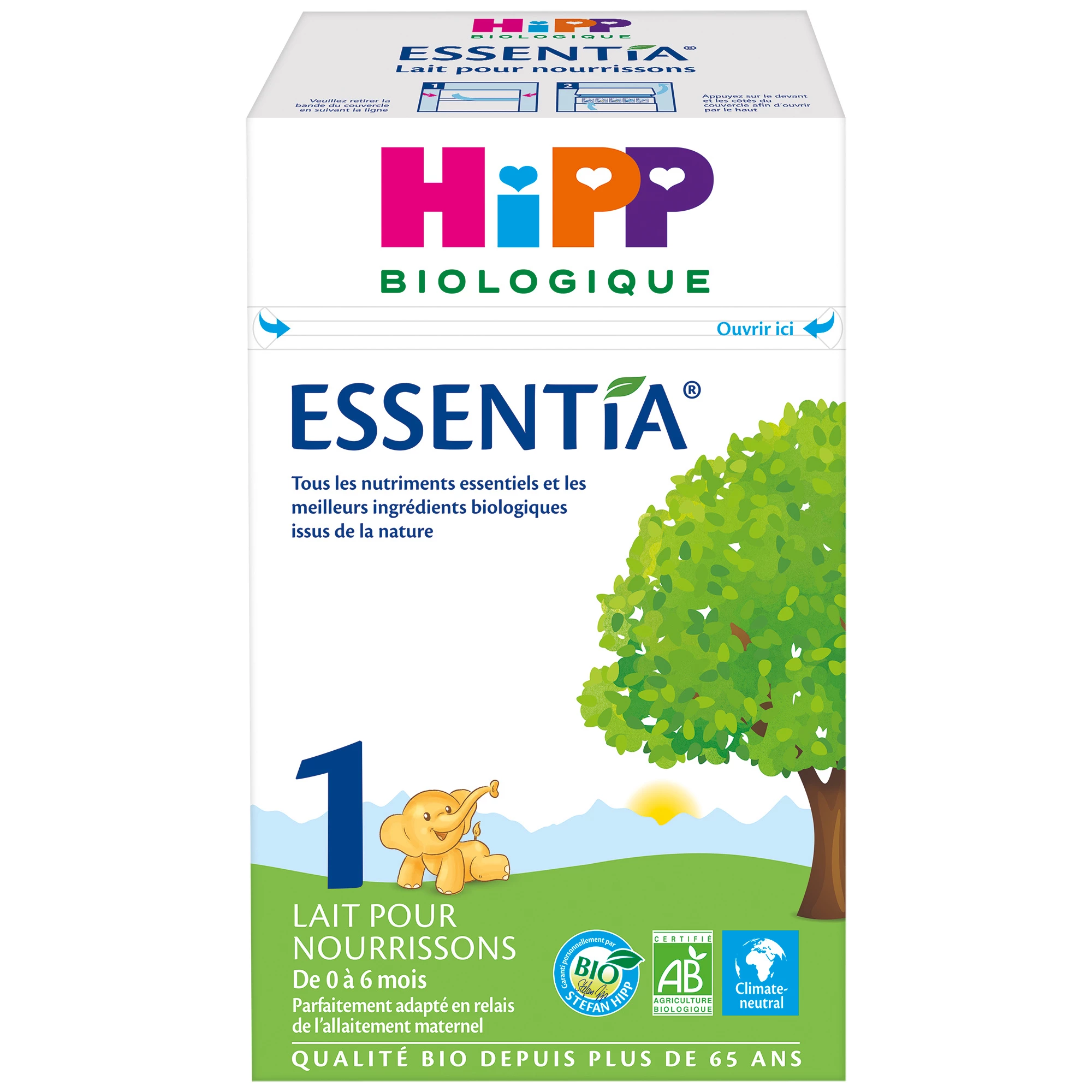 Milk 1 Essentia Organic 600g