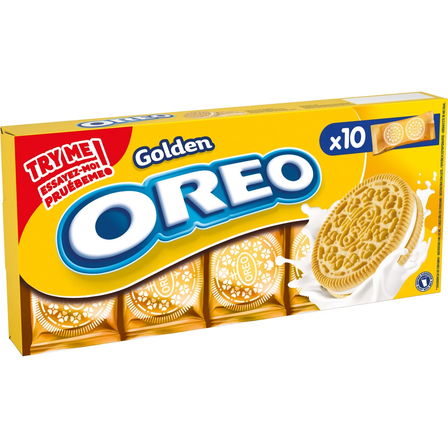 Biscuits fourrés vanille golden 220g - OREO