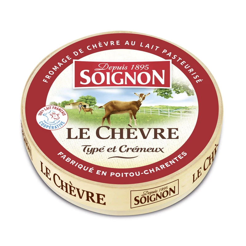 Fromage Chèvre Boite 180g - SOIGNON