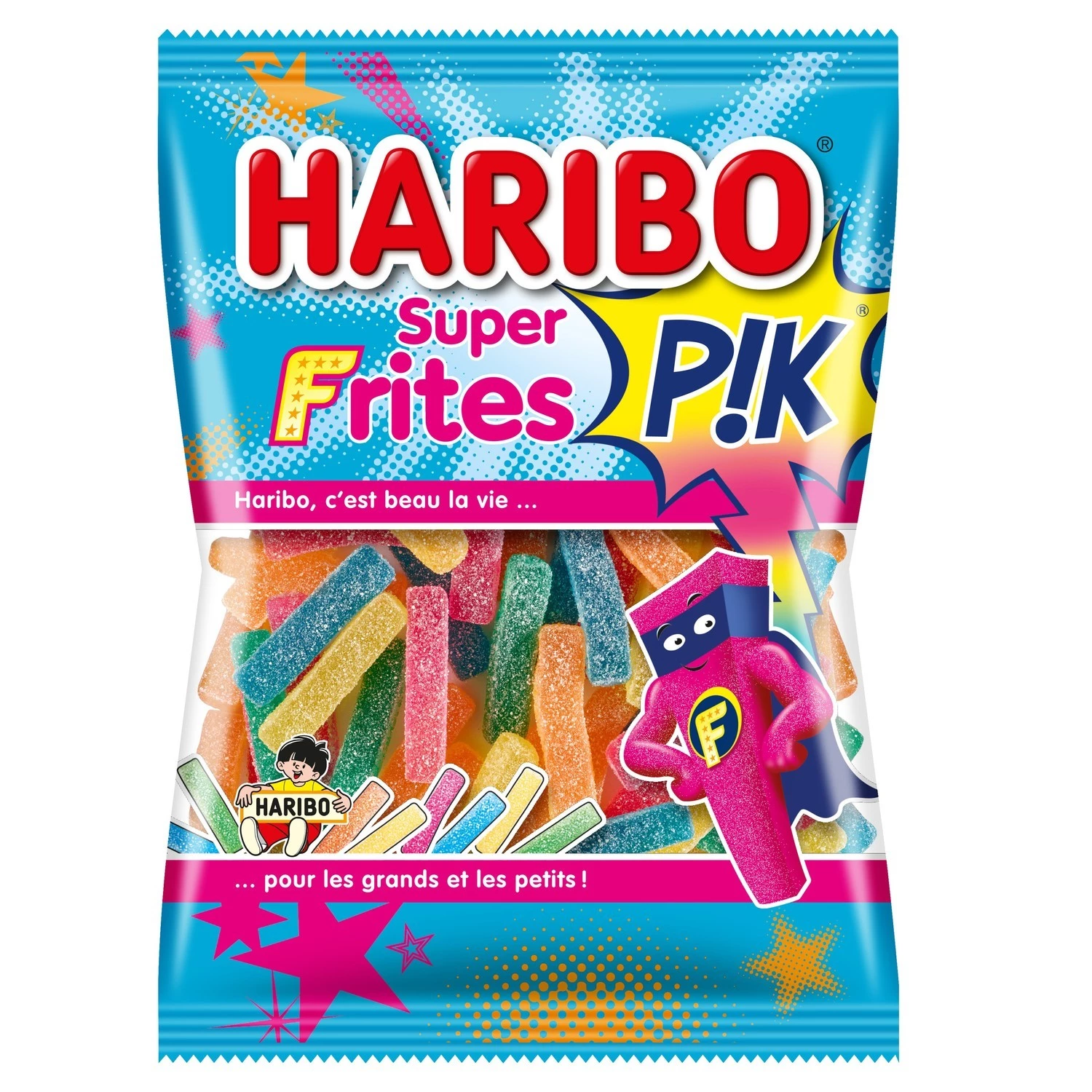 Bonbons super frites pik 200g - HARIBO