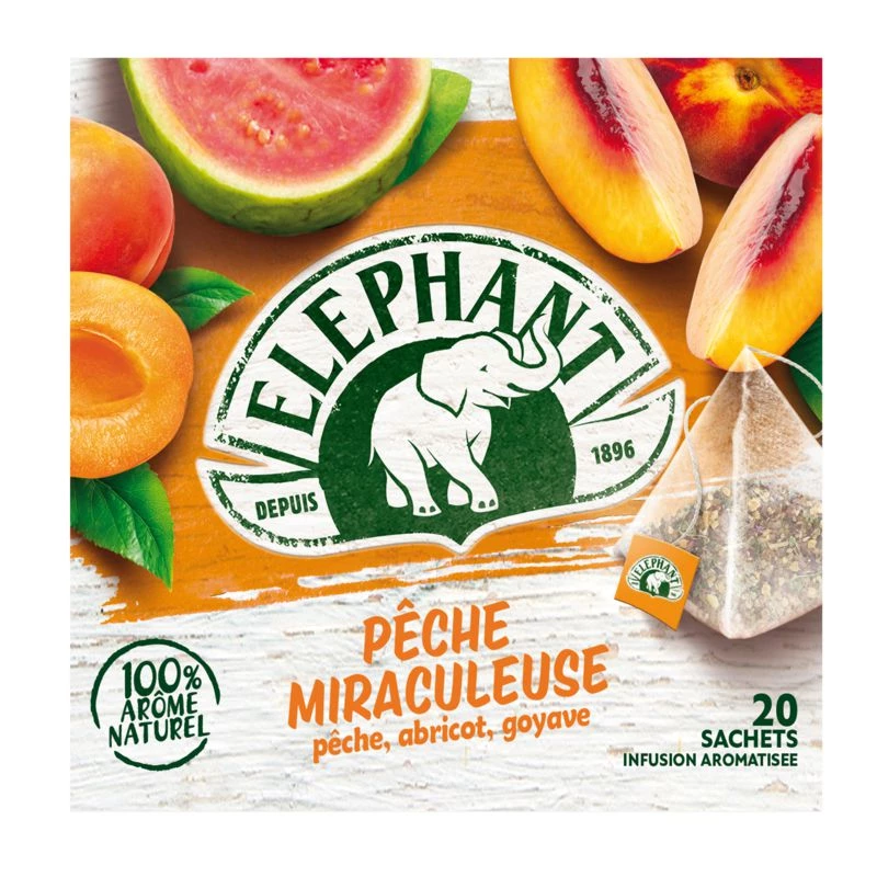 Miraculous Peach Infusion x20 57g - ELEPHANT