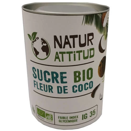 Sucre Fleur De Coco Bio 500g - NATUR ATTITUD
