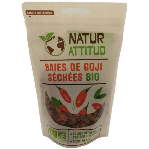 Organic Dried Goji Berries 100g - NATUR ATTITUD