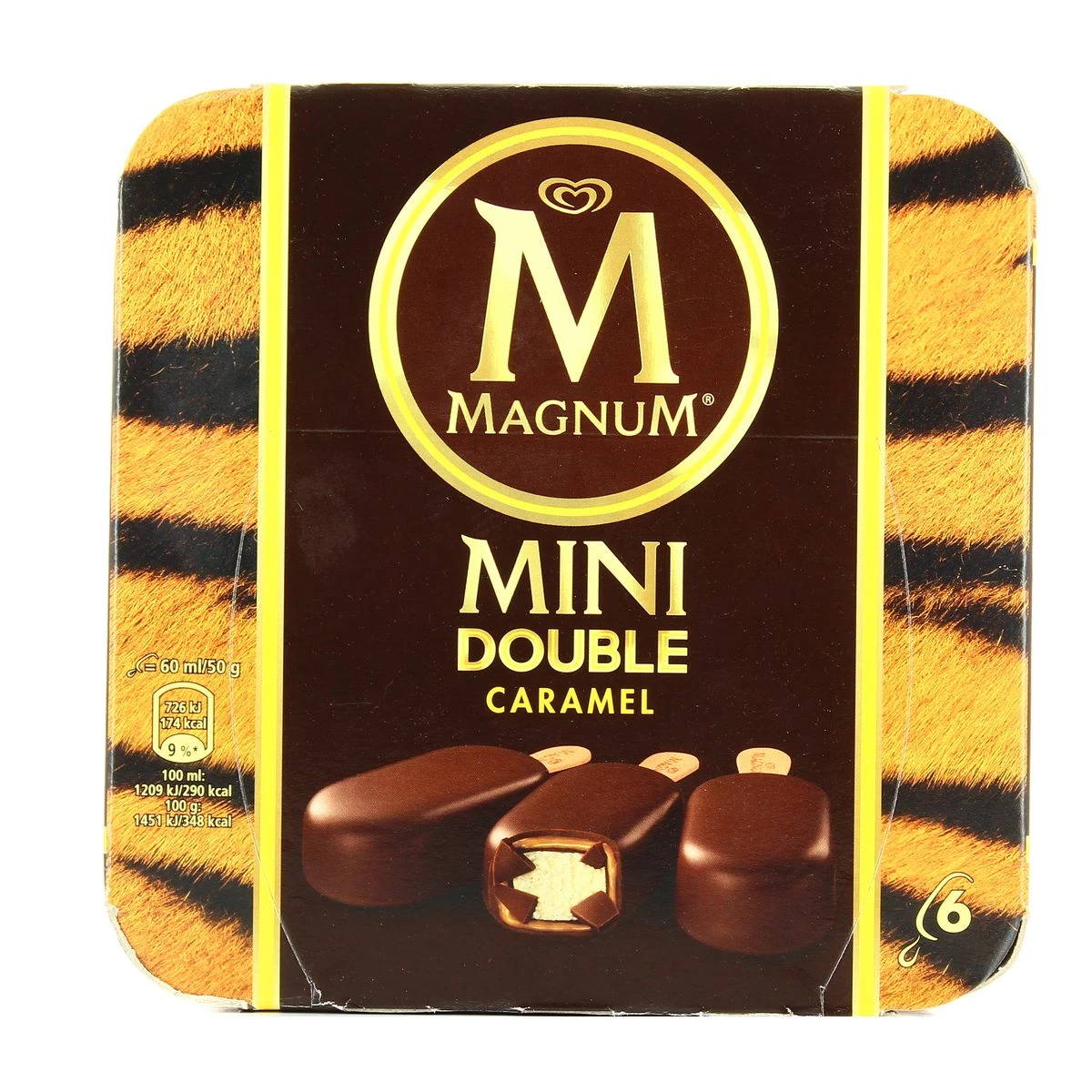 Mini glace double caramel x6 - MAGNUM