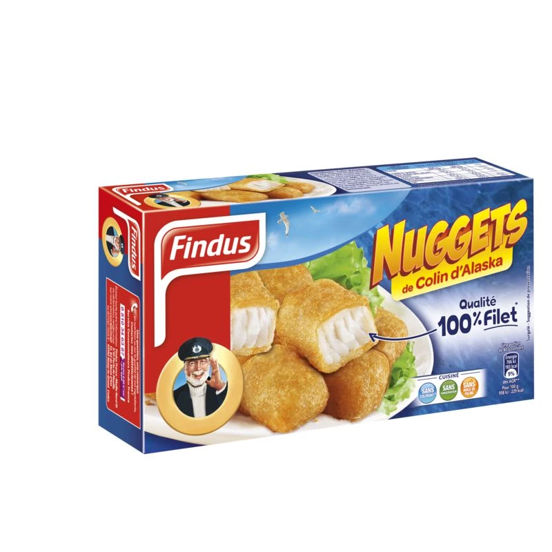 Nuggets de colin d'Alaska 300g - FINDUS