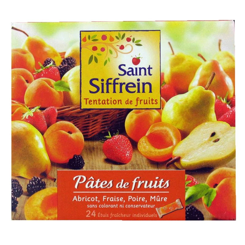 Pâtes de fruits 4 Saisons; 720g - SAINT SUFFRIEN