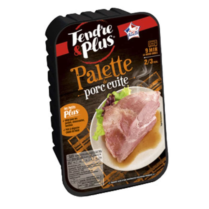1/3 Palette Porc Cuite 700 G E