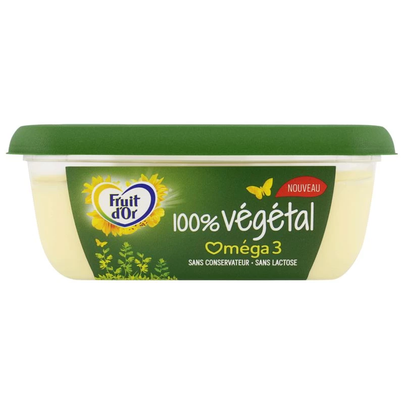 Margarine doux oméga 3 225g - FRUIT D'OR