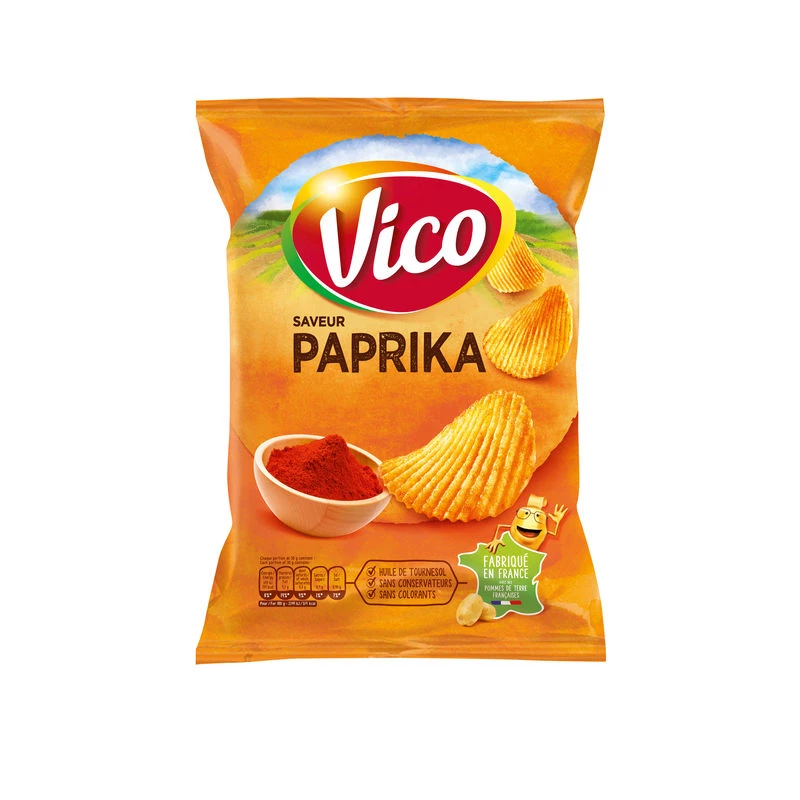 Chips saveur paprika 120g - VICO