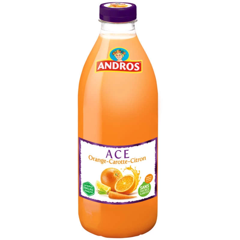 Jus d'Orange , Carotte ,Citron - ANDROS