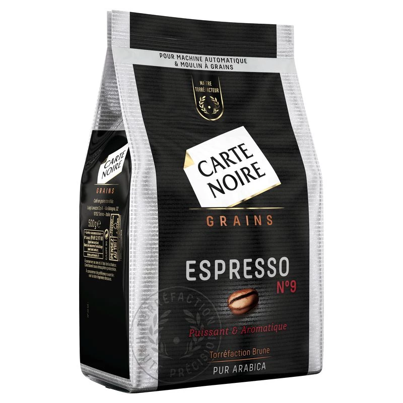 Café grains espresso n°9 500g - CARTE NOIRE