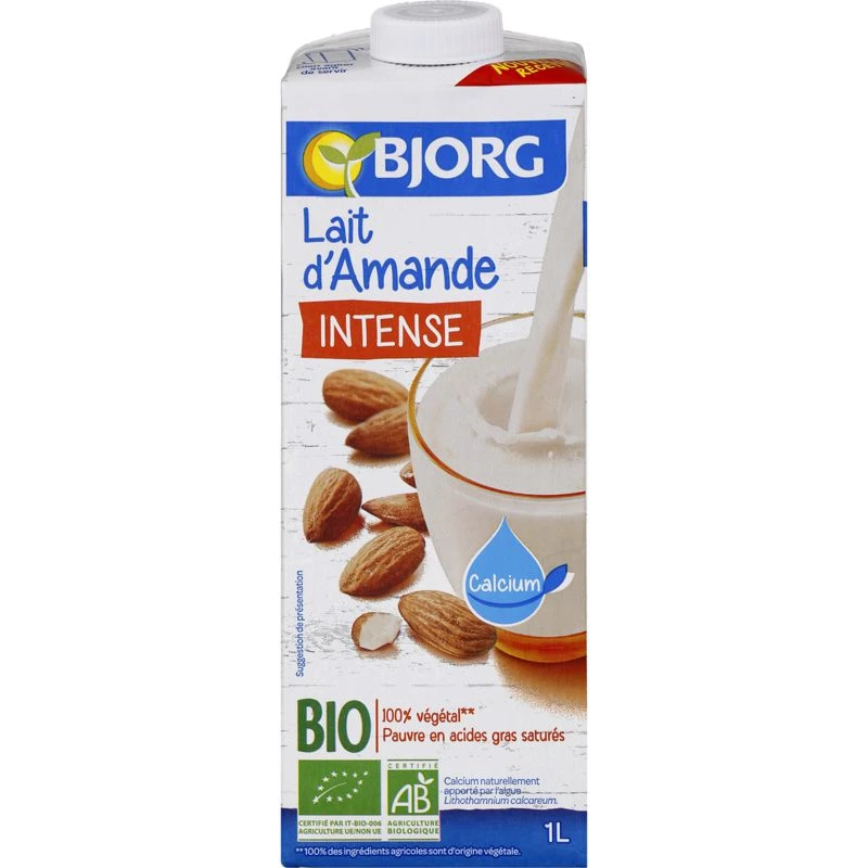 Boiss.lait Amand.bjorg 1l Bio