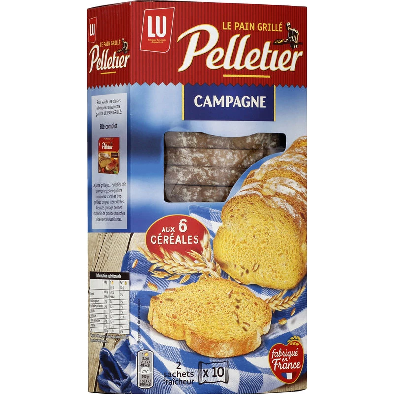 Pain Campagne Grille 240g