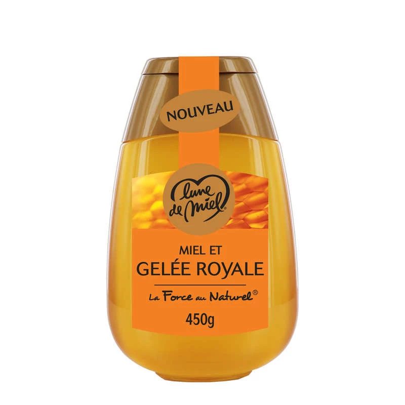 Miel Et Gelée Royale, 450g - LUNE DE MIEL