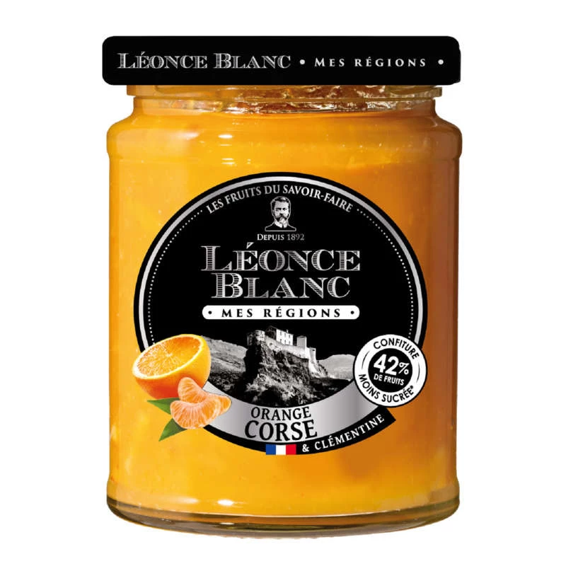 Confiture d'Oranges De Corse 320g - LEONCE BLANC