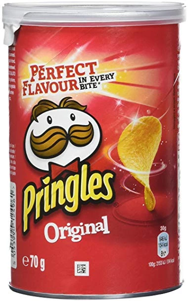 Chips originais 70g - PRINGLES