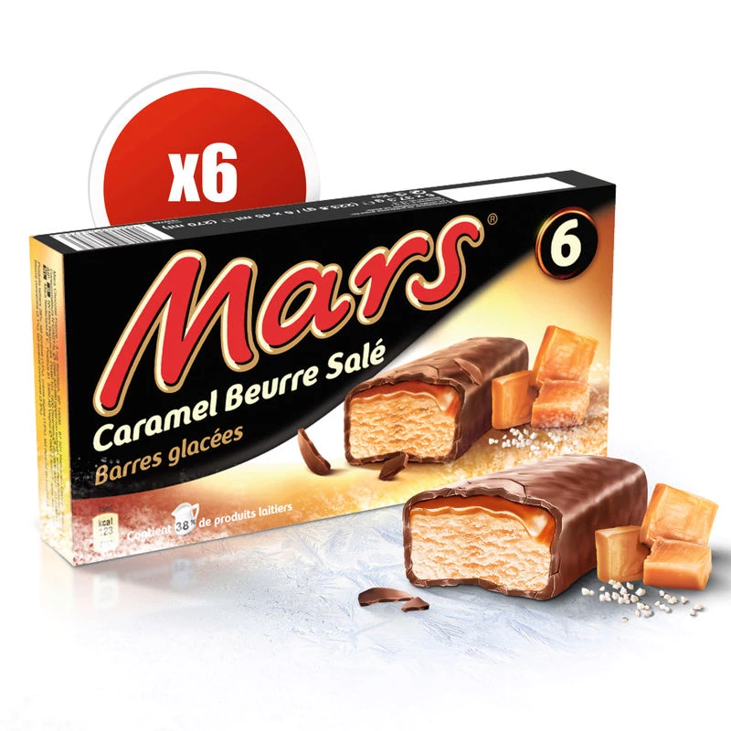 Mars Caramel Beurre Salle X6 22