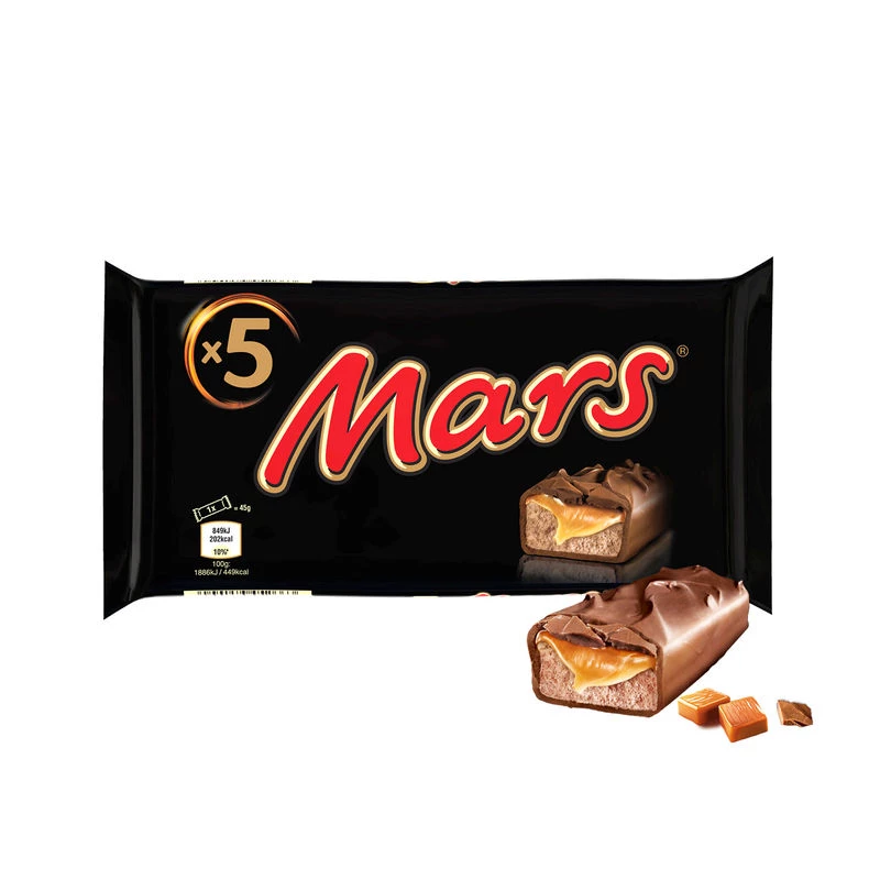 Sôcôla caramel thanh X5 225g - MARS