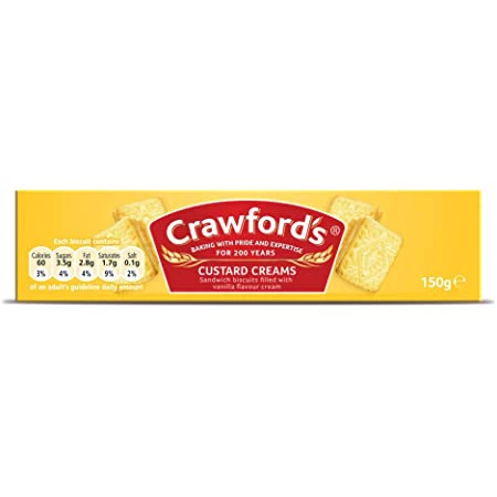 Bánh quy nhân kem kiểu Anh, 150g - CRAWFORDS