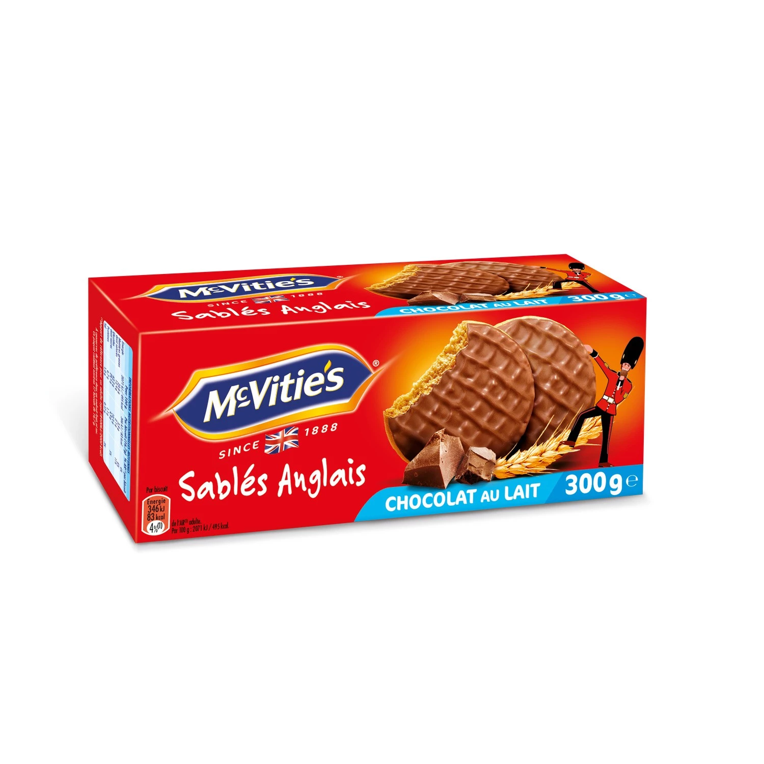 Песочное печенье с молочным шоколадом 300г - MC VITIE'S