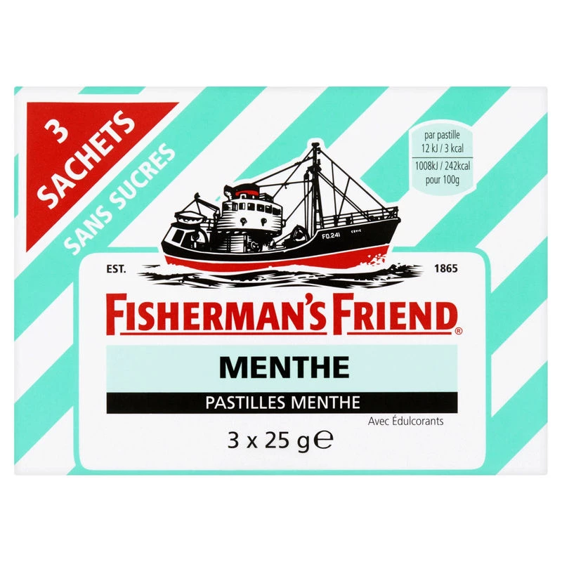 Fisher.friend Ss Menta3x25g