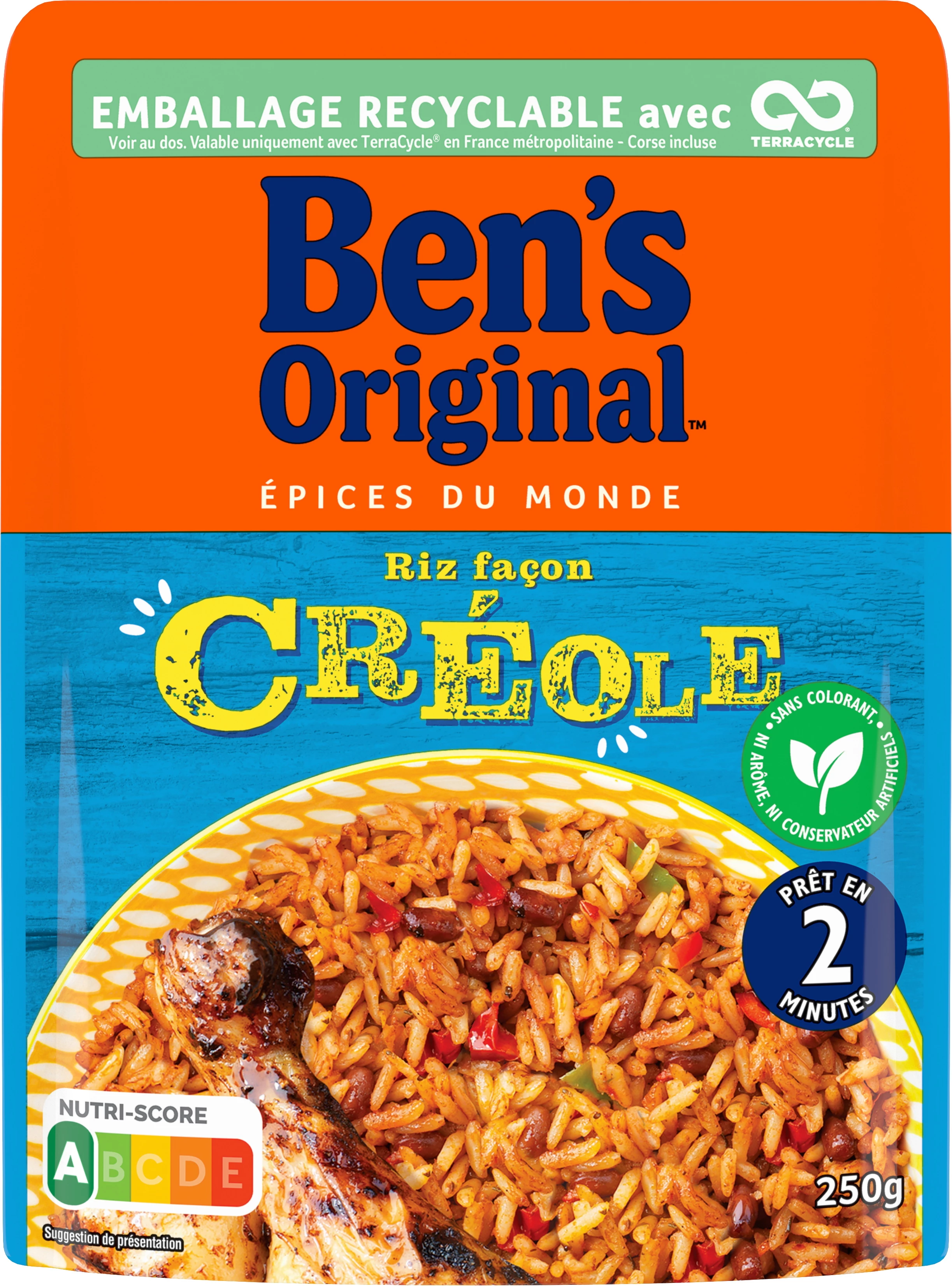 Rice M O Facon Creole 2mn 250g