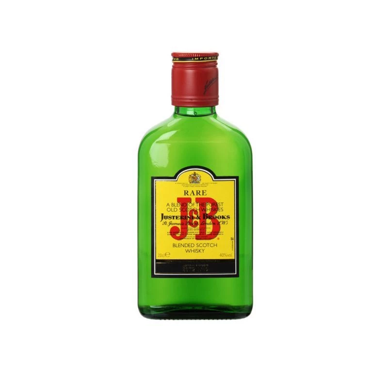 Flask 20cl Whisky 40 V J B
