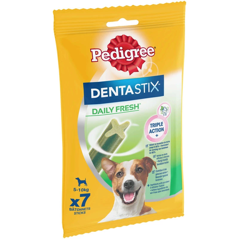 Que Dentastix Fresh dành cho chó nhỏ x7 que 110g - PEDIGREE