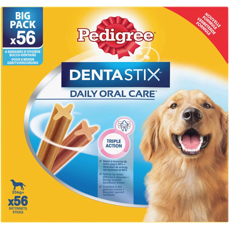 Dentastix sticks for large dogs x56 sticks - PEDIGREE