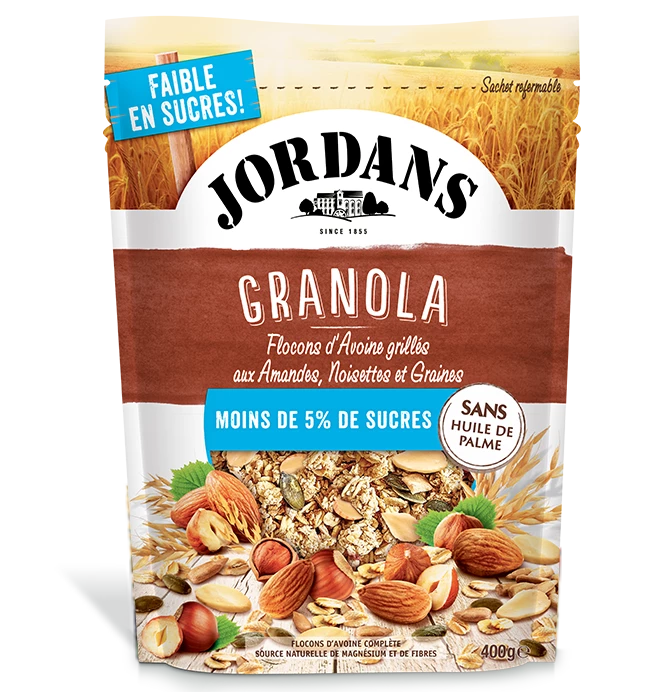 Granola Hạt Dẻ 400g - JORDANS