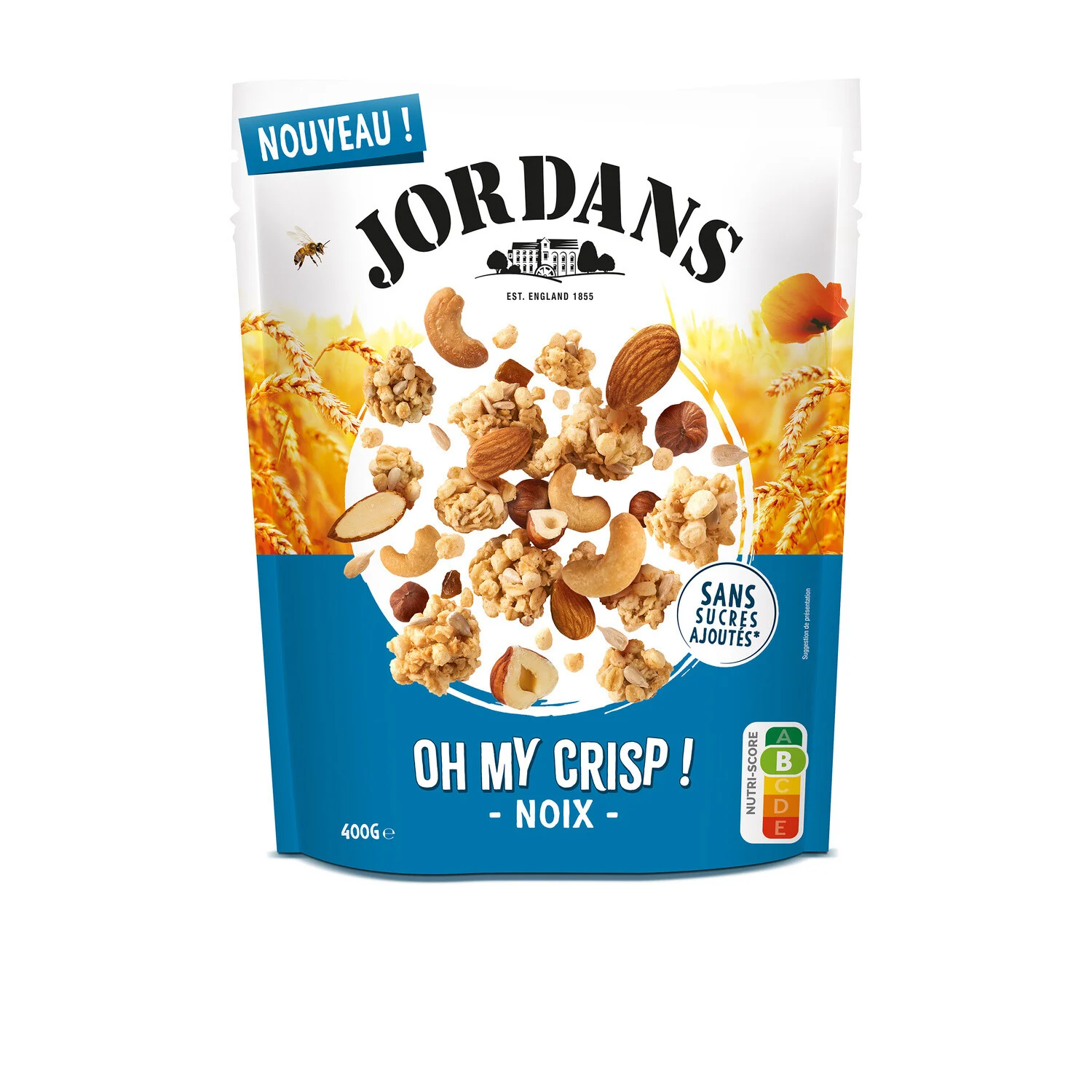 Céréales Oh My Crisp Noix 400g - Jordans