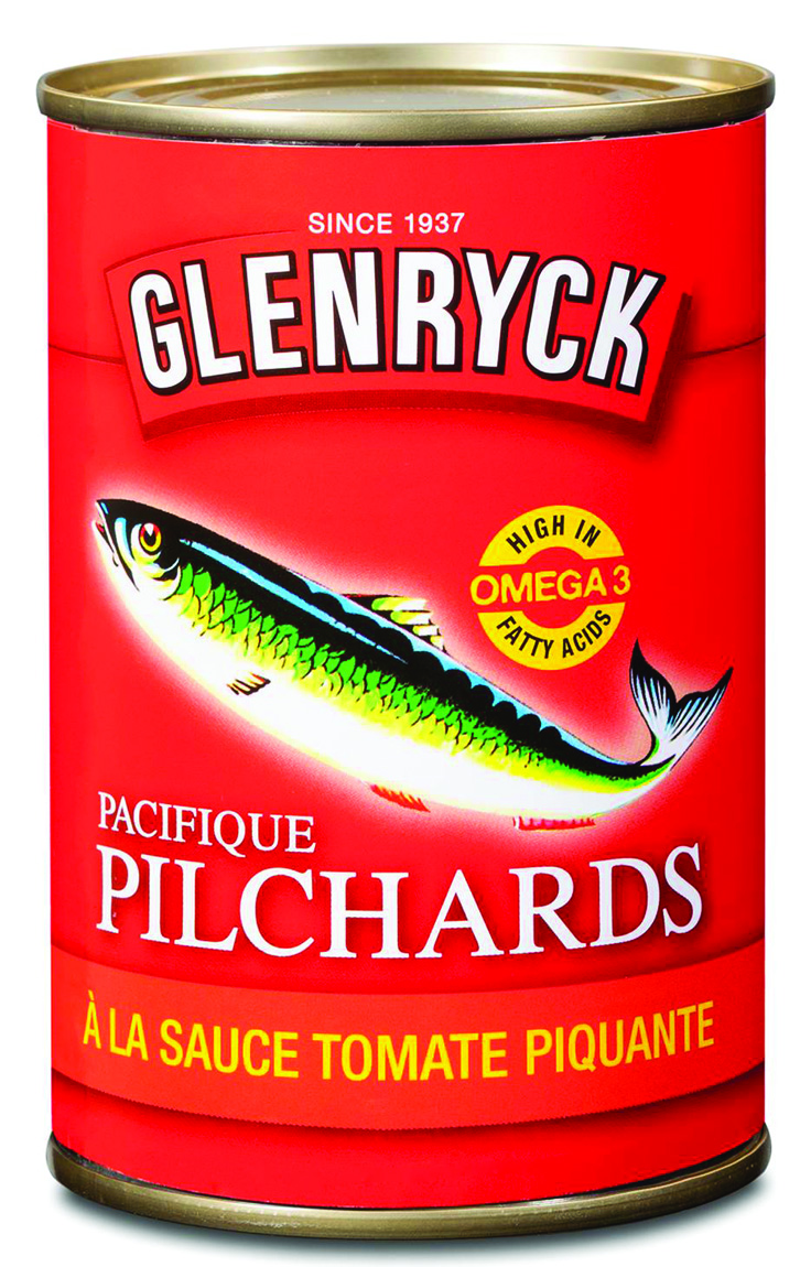 Pilchards ホットトマトソース (24 X 400 G) - GLENRYCK
