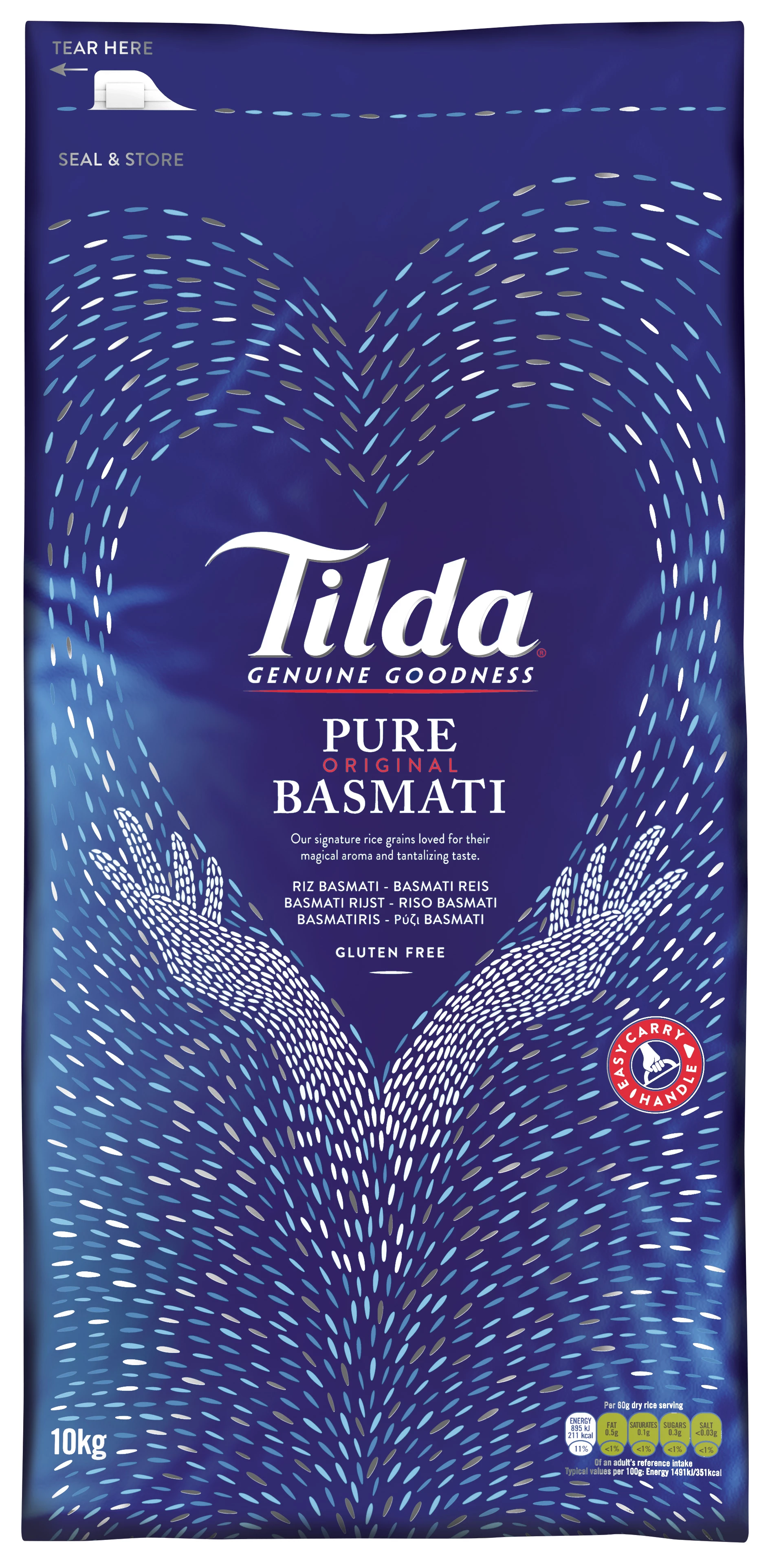 Riz Basmati Lungo (1 X 10 Kg) - Tilda