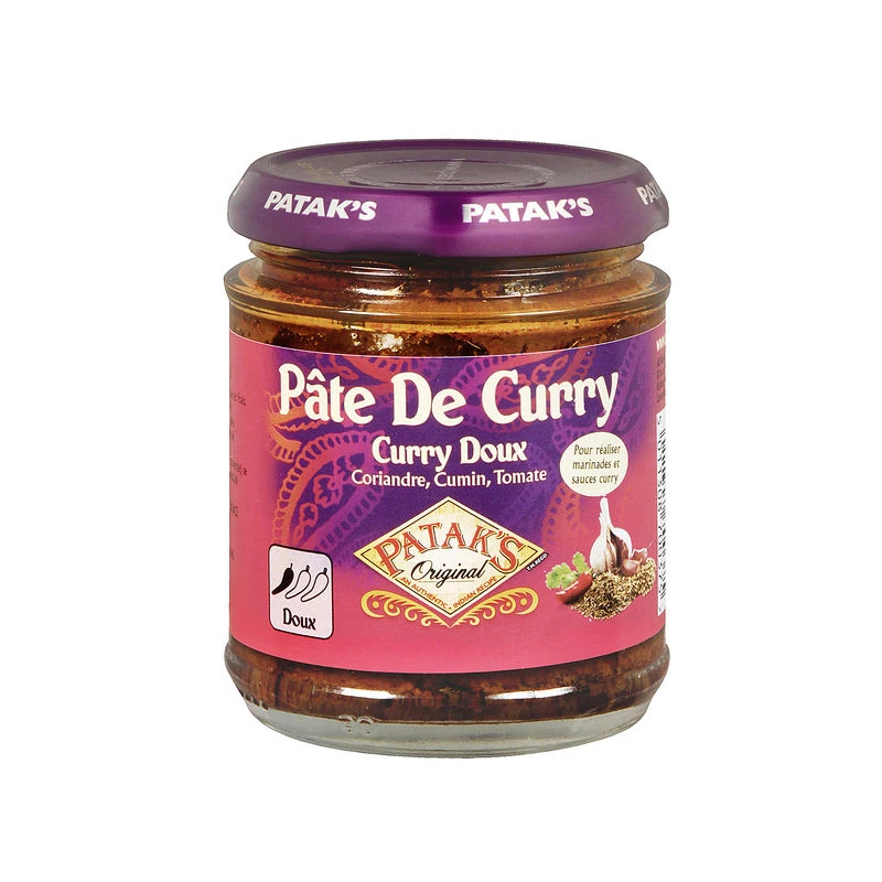 Pataks Patate Doux Al Curry 165g